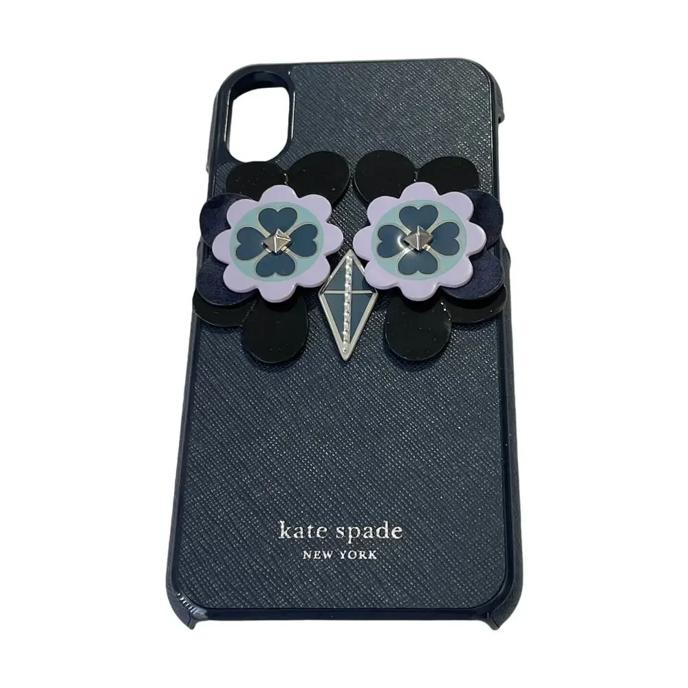 Kate Spade Iphone X / XS OWL applique phone case